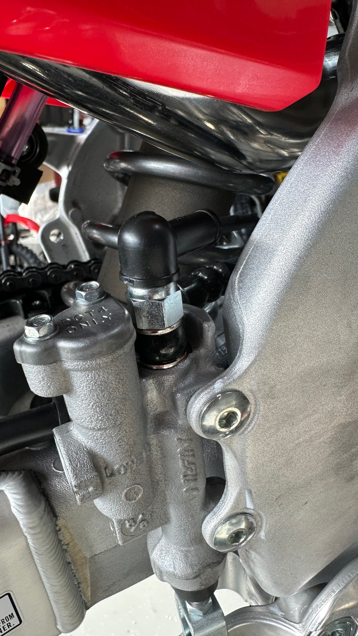 CRF450L/ RL Rear Brake Banjo Bolt Pressure Switch