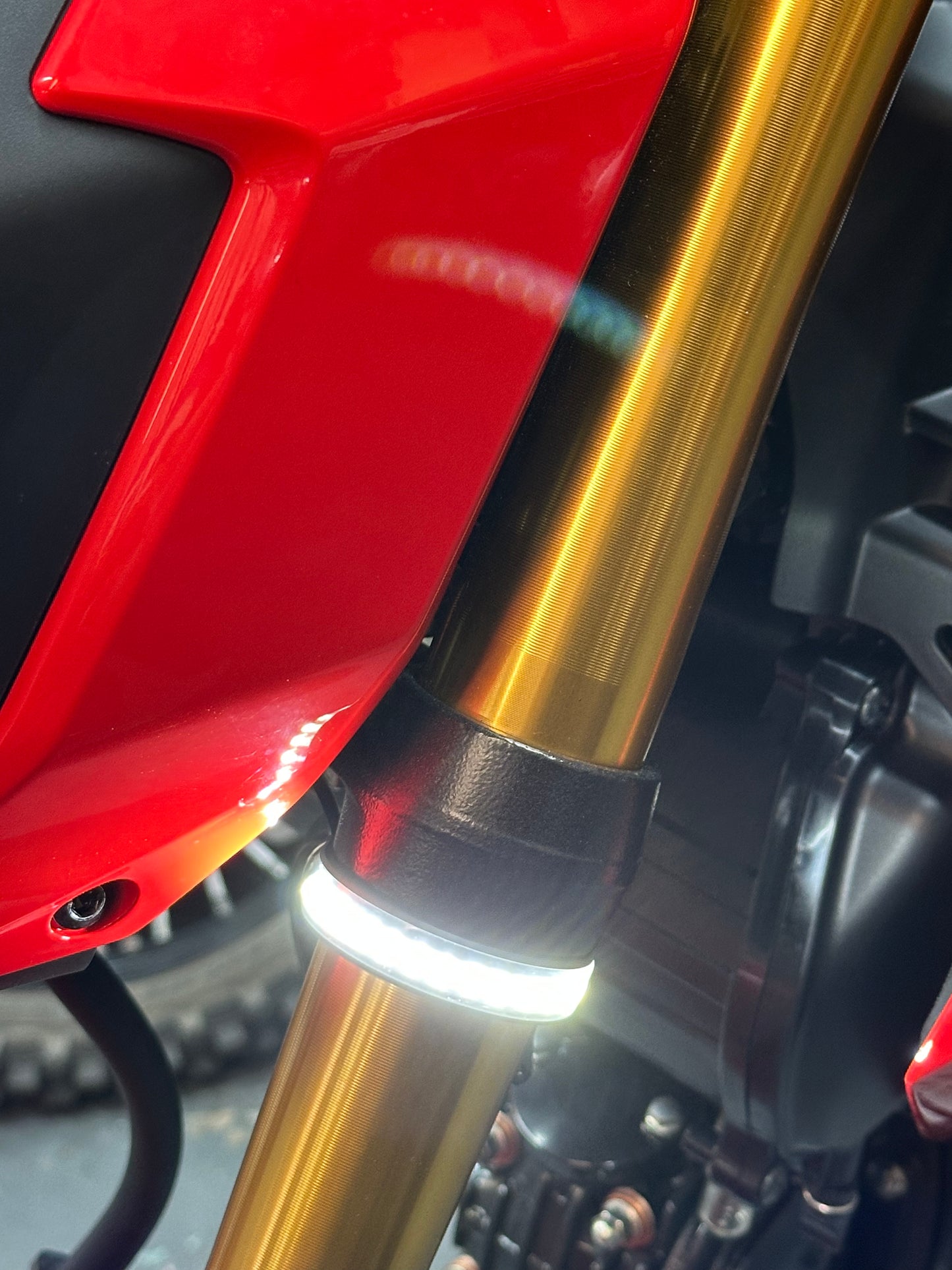 Fork Wrap LED blinkers - Honda Grom