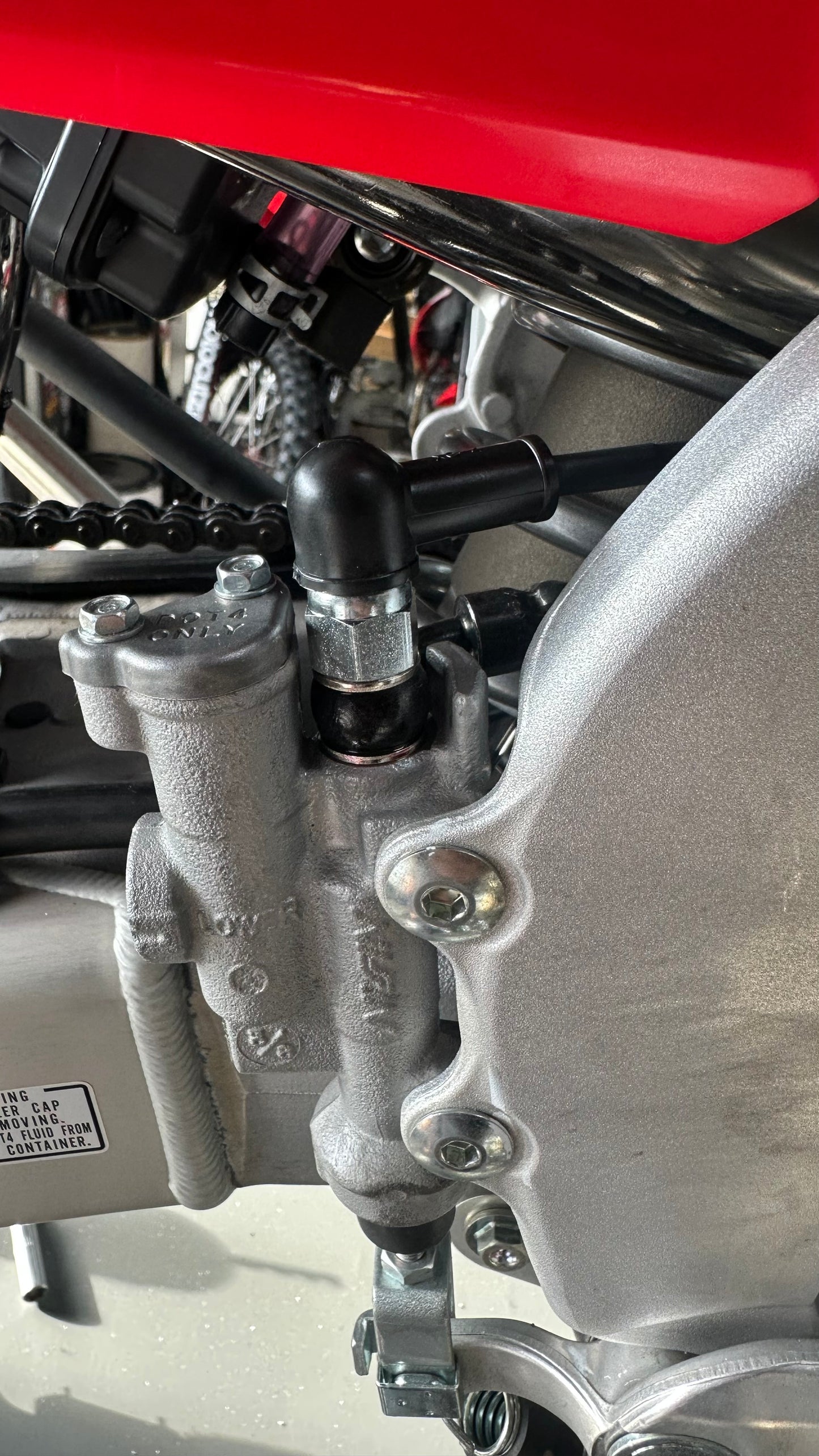 CRF450L/ RL Rear Brake Banjo Bolt Pressure Switch