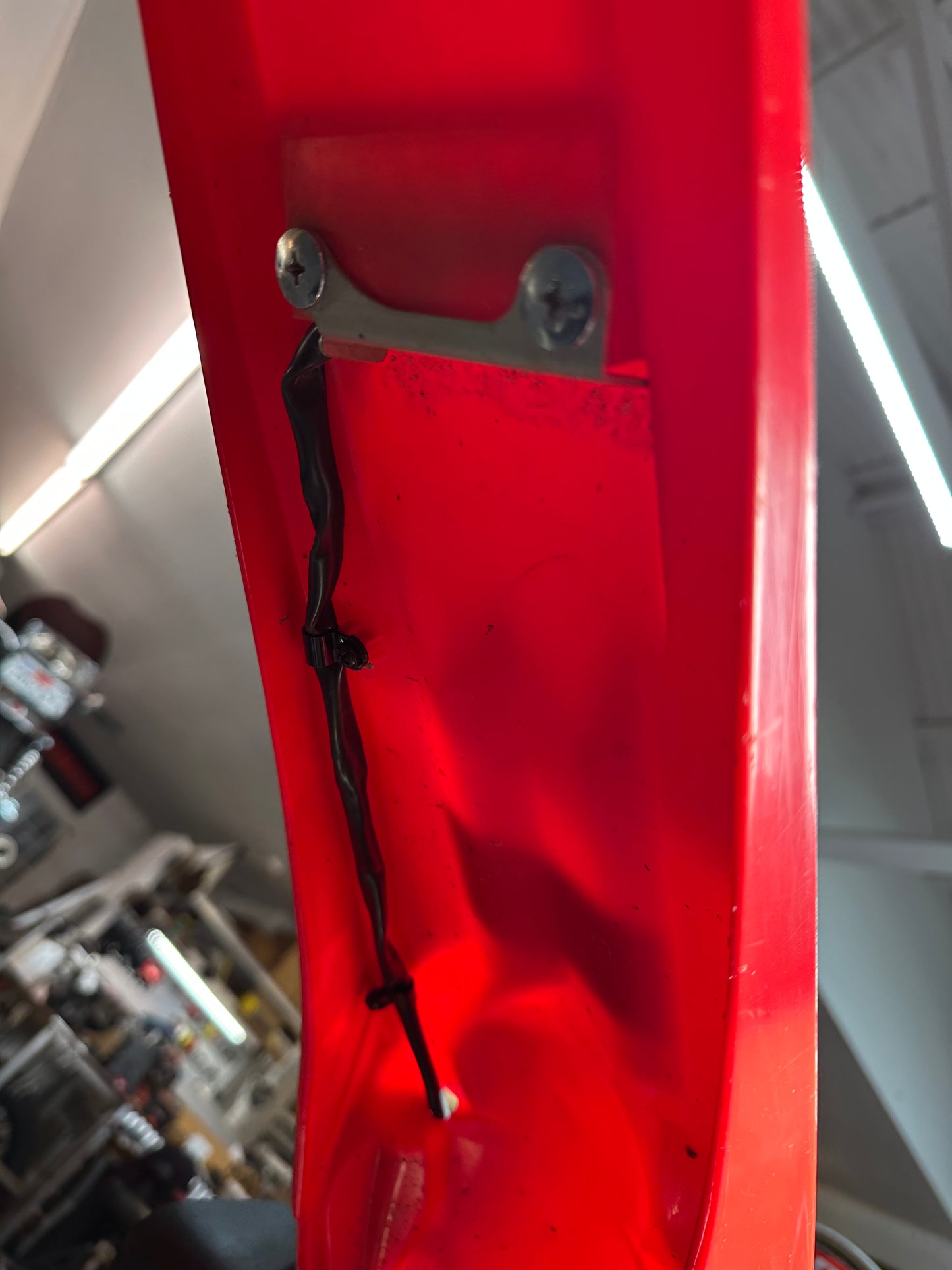 Honda CRF450X working brake light