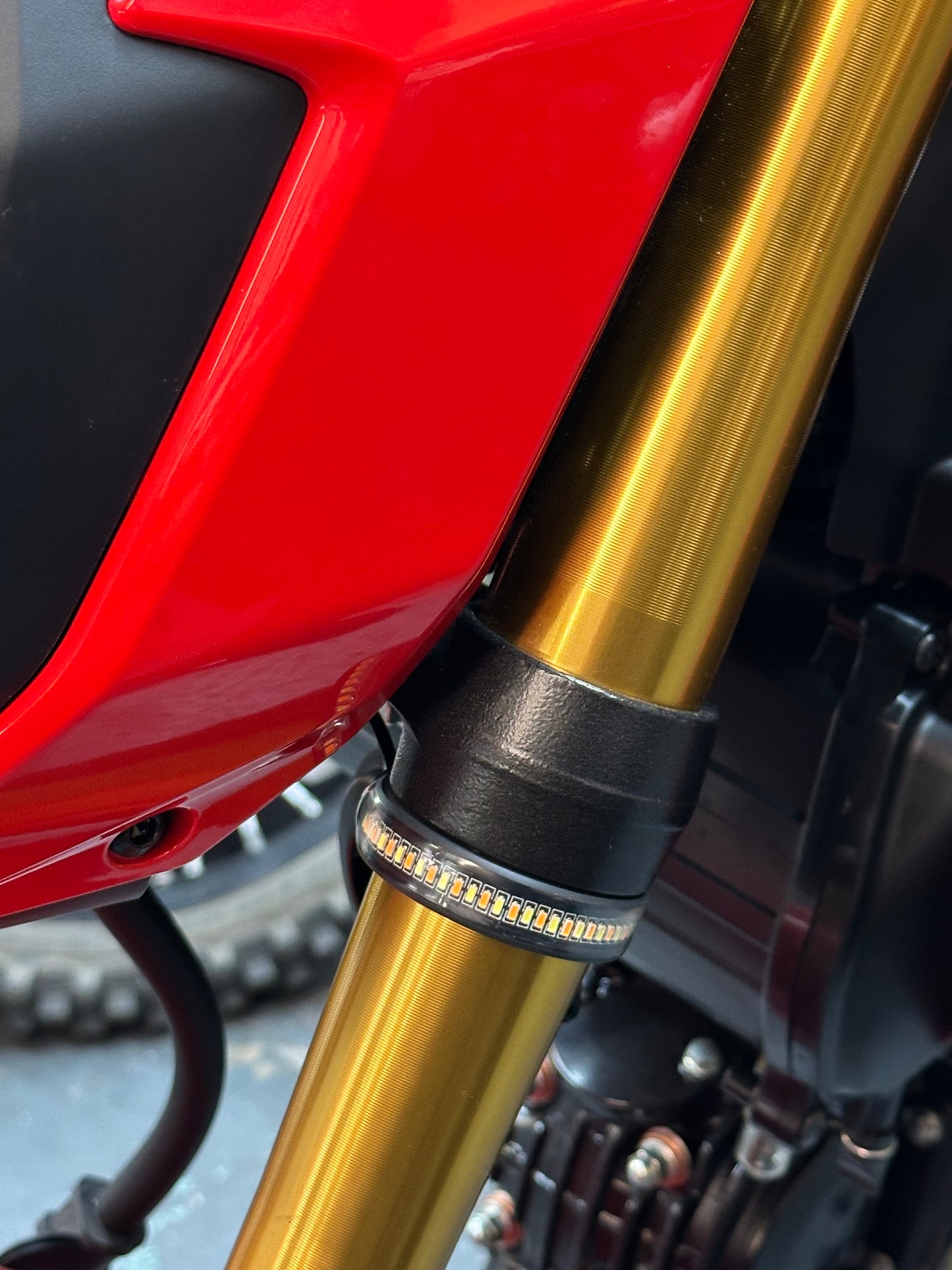 Fork Wrap LED blinkers - Honda CRF450L/ RL